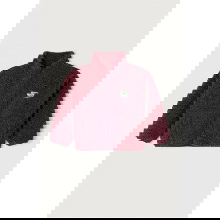 Veste enfant Hoktown | Bordeaux chiné - American Vintage