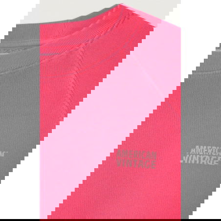 Sweat enfant Izubird | Hortensia fluo - American Vintage