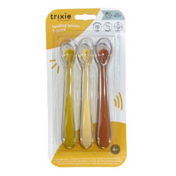 3 cuillères bébé silicone | Mr Lion