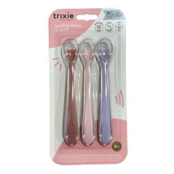 3 cuillères bébé silicone | Mrs Cat