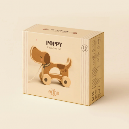 Chien en bois | Poppy - Mrs Ertha