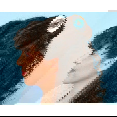 Grande pince à cheveux | Oeil bleu - Coucou Suzette