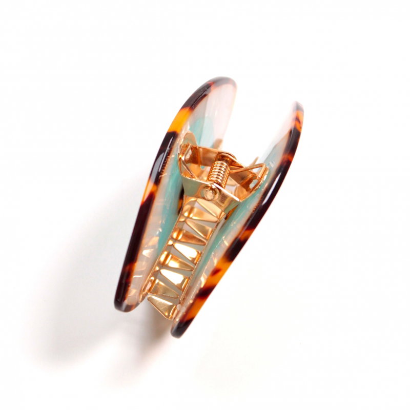 Grande pince à cheveux | Oeil bleu