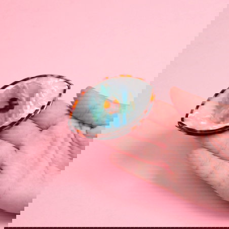 Grande pince à cheveux | Oeil bleu - Coucou Suzette