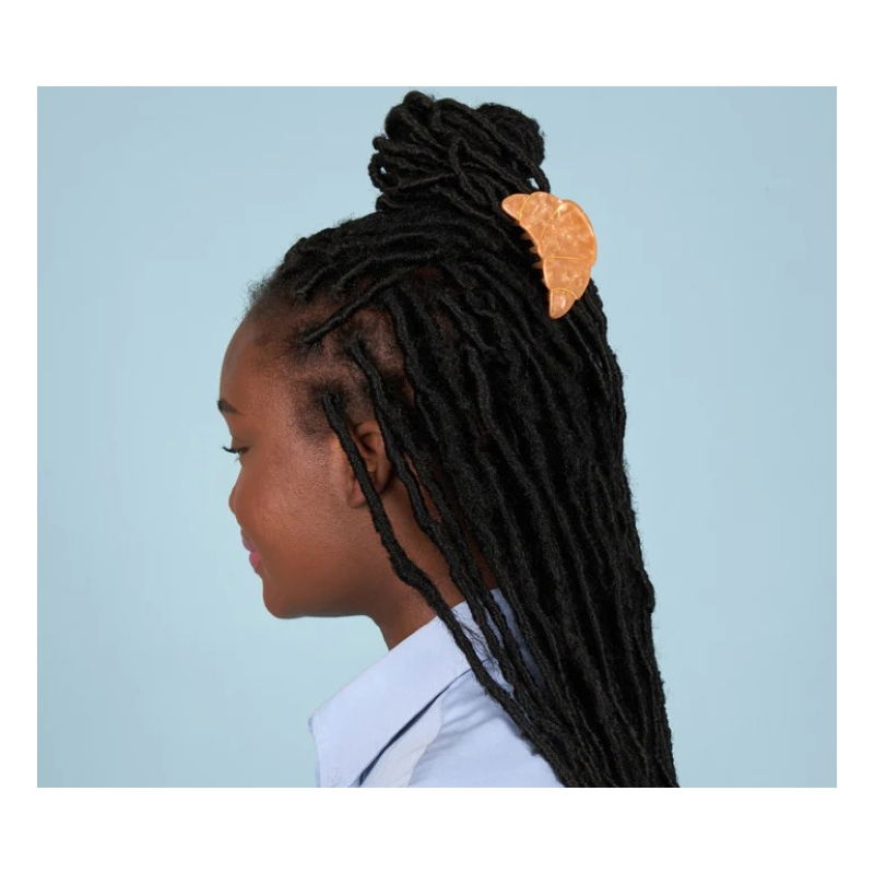 Grande pince à cheveux | Croissant