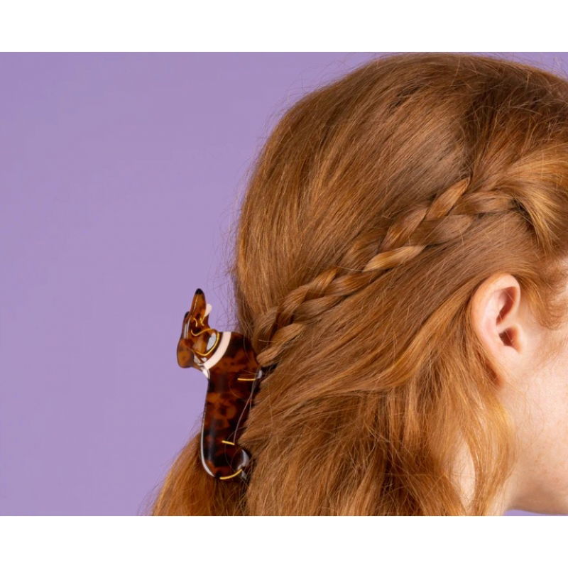 Grande pince à cheveux | Teckel