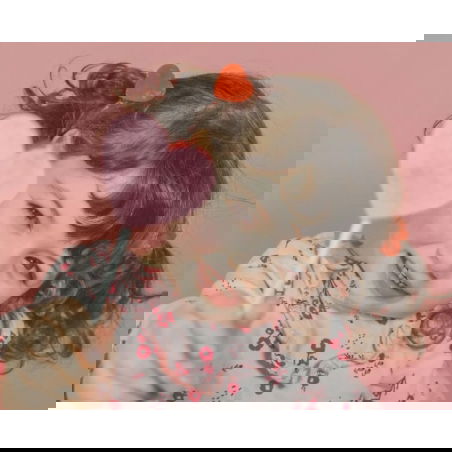 Mini pince à cheveux | Cœur rouge - Coucou Suzette