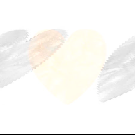 Mini pince à cheveux | Cœur blanc - Coucou Suzette