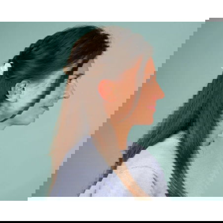 Mini pince à cheveux | Cœur blanc - Coucou Suzette