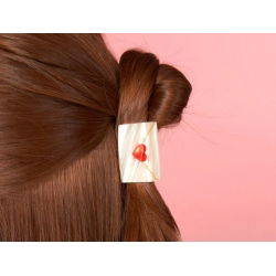 Mini pince à cheveux | Lettre d'amour