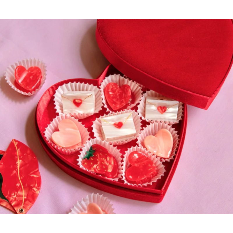 Mini pince à cheveux | Lettre d'amour