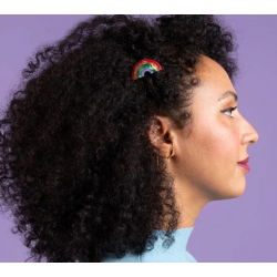 Barrette arc-en-ciel