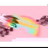 Barrette arc-en-ciel