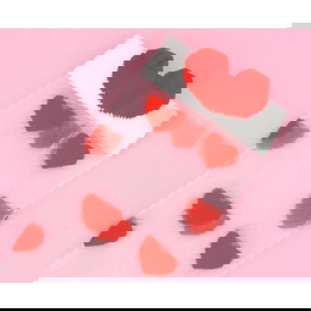 Chaussettes transparentes coeurs - Coucou Suzette