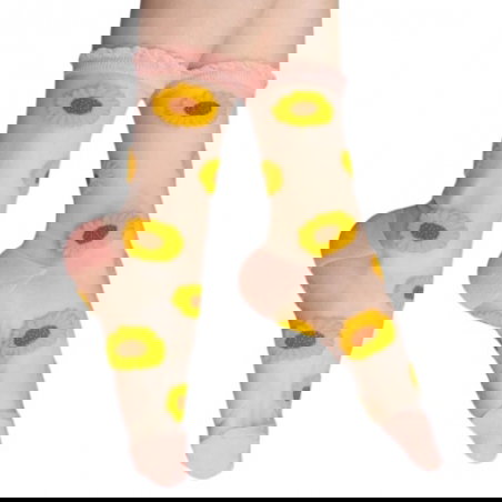 Chaussettes transparentes tournesol - Coucou Suzette