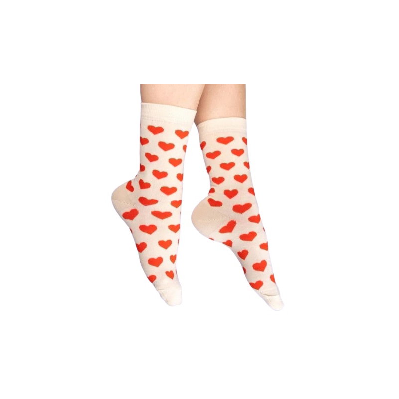 Chaussettes coeurs