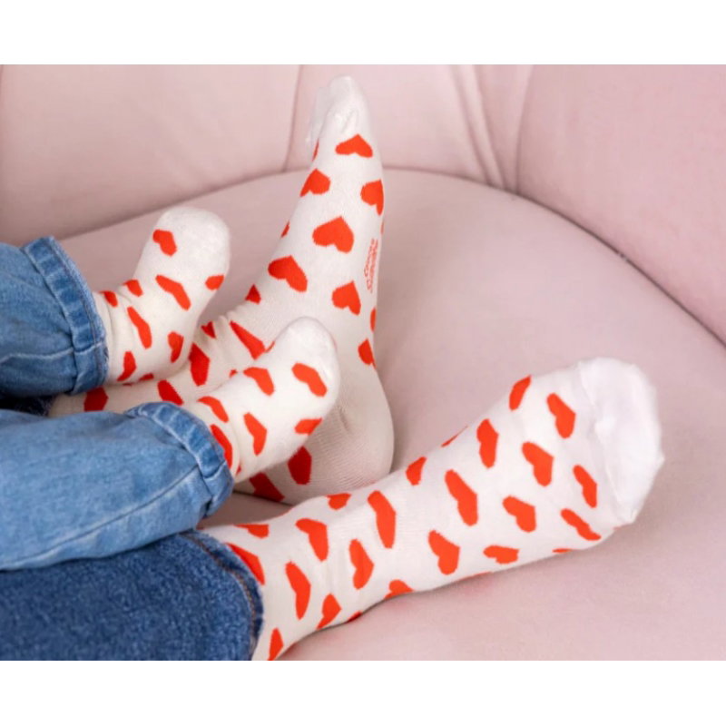 Chaussettes coeurs