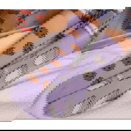 Chaussettes dépareillées cookie et lait - Coucou Suzette