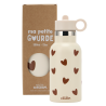 Gourde 350 ml | Coeurs crème