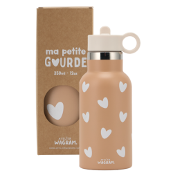 Gourde 350 ml | Coeurs nougat - Atelier wagram