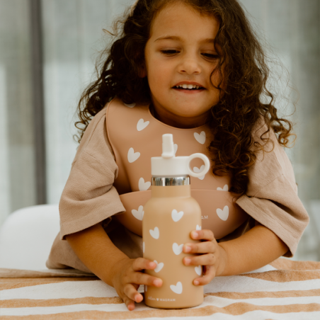 Gourde 350 ml | Coeurs nougat - Atelier wagram