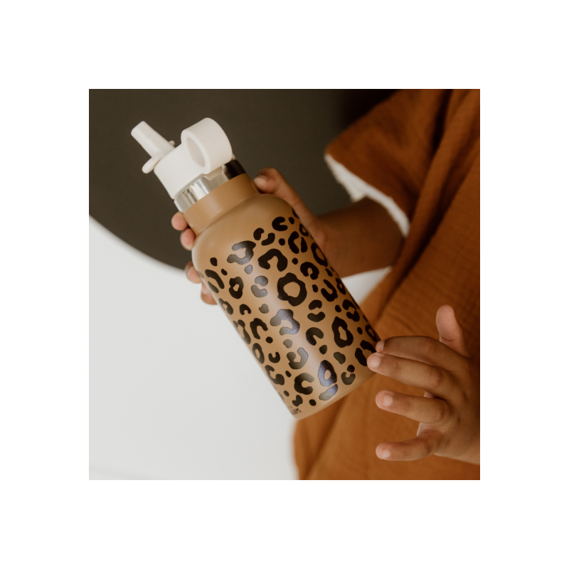 Gourde 350 ml | Léopard marron