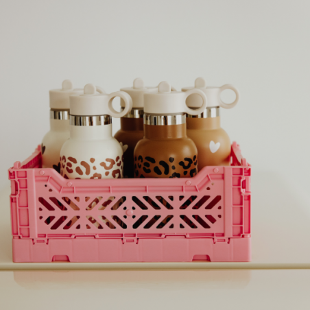 Gourde 350 ml | Léopard marron - Atelier wagram