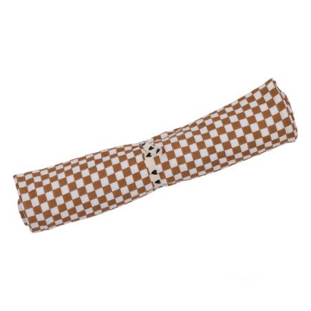 Grand lange - foulard 105 cm | Damier - Atelier wagram