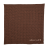 Grand lange - foulard 105 cm | Léopard marron
