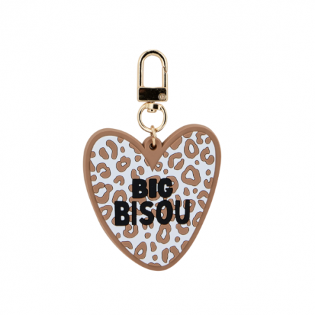 Porte-clés coeur | Big bisou - Atelier wagram
