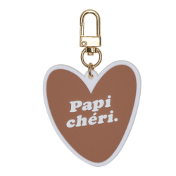 Porte-clés coeur | Papi chéri