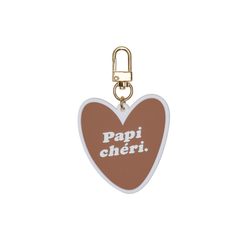 Porte-clés coeur | Papi chéri