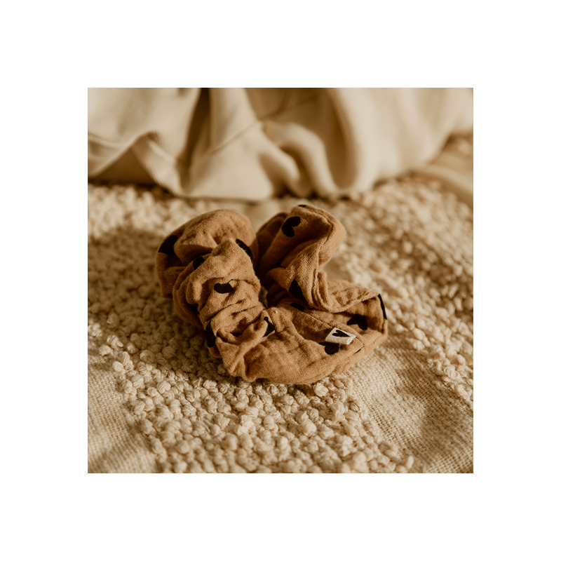 Chouchou | Cœurs Beige