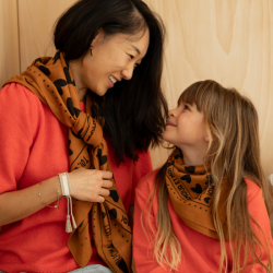 Foulard Grand Format | Toi, l'amour et moi