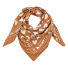Foulard Grand Format | Toi, l'amour et moi crème