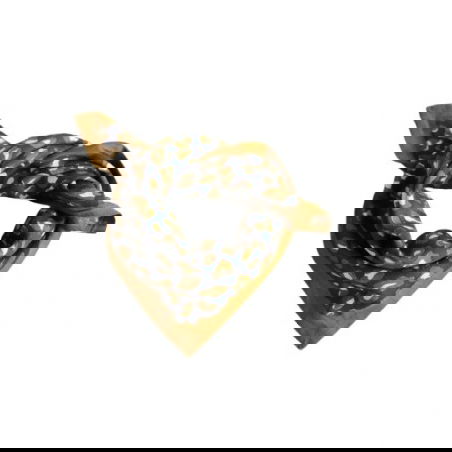 Foulard Petit format | Leopard navy - Bëllemme