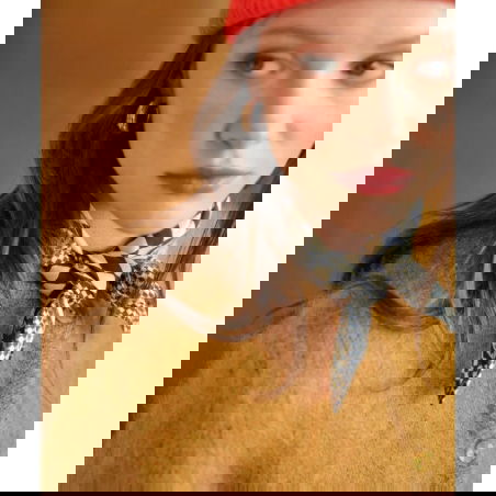 Foulard Petit format | Damier encre - Bëllemme