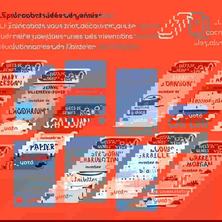Carte yoto | Explorobots : Idées de Génies - Yoto