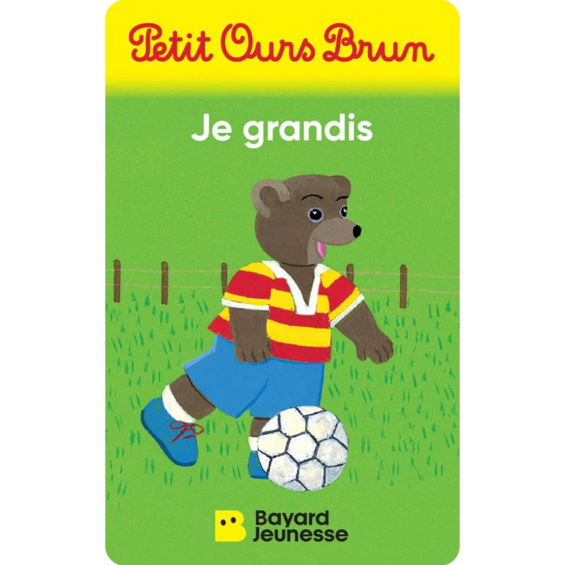 Carte yoto | Petit ours brun, je grandis