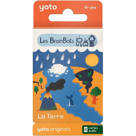 Carte yoto | Les BrainBots : la Terre - Yoto