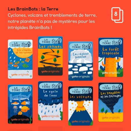 Carte yoto | Les BrainBots : la Terre - Yoto
