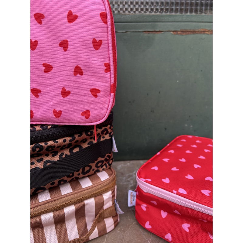 Lunchbag | Coeurs rouge