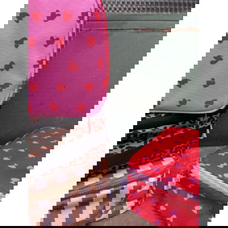 Lunchbag | Coeurs rouge - Atelier wagram