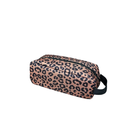 Trousse simple | Léopard noir - Atelier wagram