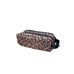 Trousse double | Léopard noir - Atelier wagram