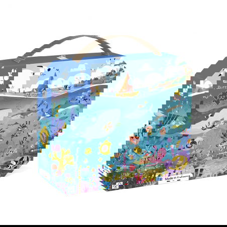 Puzzle 100 pièces | Les fonds marrains - Janod