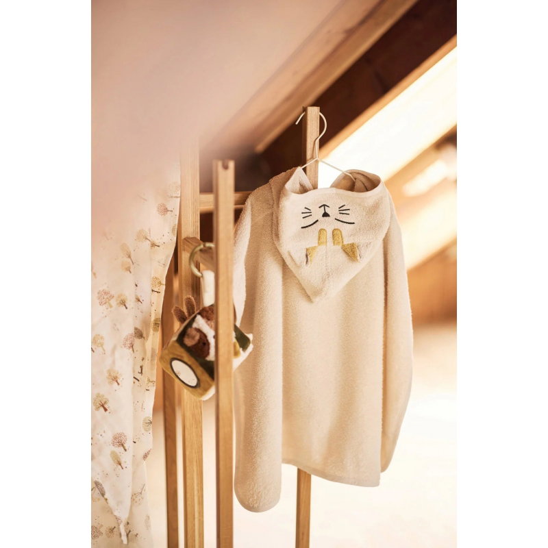 Poncho de bain Charlie le chat