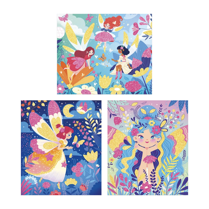 3 tableaux | Fées