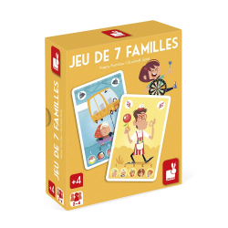 Jeu de 7 familles - Janod