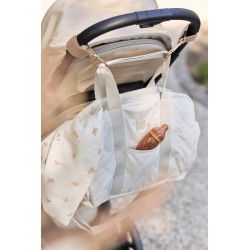 Crochet pour poussette | Milky coffee